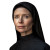Confident American Nun V2 Vinyl Car Decal Sticker – Waterproof & UV-Resistant 8"