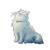 Happy Fancy Cat Vinyl Car Decal Sticker – Waterproof & UV-Resistant 8"