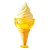 Candy-Topped Cone Vinyl Car Decal Sticker – Waterproof & UV-Resistant 8"