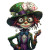 Steampunk Wonderland Man Vinyl Car Decal Sticker – Waterproof & UV-Resistant 8"
