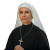 Serene Nun Portrait V6 Vinyl Car Decal Sticker – Waterproof & UV-Resistant 8"