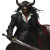 Horned Greatsword Warrior Vinyl Car Decal Sticker – Waterproof & UV-Resistant 8"
