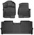 Exclusive 2021-2023 Ford F-150 Floor Liner | Black Molded Fit TPO 3 Piece Set