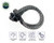 Overland Vehicle Systems Gray Shackle Rope | 7/16 Inch Diameter | Rated to 41,000 Pounds | Constructed Of UV Stable Synthetic Rope