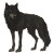 Gothic Wolf Vinyl Car Decal Sticker – Waterproof & UV-Resistant 8"