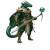 Emerald Dragonborn V2 Vinyl Car Decal Sticker – Waterproof & UV-Resistant 8"