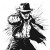 Indiana Jones Punching Vinyl Car Decal Sticker – Waterproof & UV-Resistant 8"