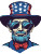 Patriotic Lincoln V2 Vinyl Car Decal Sticker – Waterproof & UV-Resistant 8"