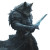 Proud Armored Wolf Vinyl Car Decal Sticker – Waterproof & UV-Resistant 8"