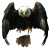 Eagle Illustration Vinyl Car Decal Sticker – Waterproof & UV-Resistant 8"