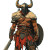 Legendary Barbarian Warrior Vinyl Car Decal Sticker – Waterproof & UV-Resistant 8"