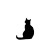 Cat On Moon V15 Vinyl Car Decal Sticker – Waterproof & UV-Resistant 8"