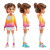 Colorful Girl 3D Vinyl Car Decal Sticker – Waterproof & UV-Resistant 8"