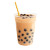 Taiwanese Boba Tea Vinyl Car Decal Sticker – Waterproof & UV-Resistant 8"