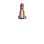 8-Bit Rocket Launch Vinyl Car Decal Sticker – Waterproof & UV-Resistant 8"