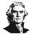 Thomas Jefferson Portrait V7 Vinyl Car Decal Sticker – Waterproof & UV-Resistant 8"