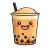 Happy Boba Cup V2 Vinyl Car Decal Sticker – Waterproof & UV-Resistant 8"