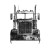 Scary Freight Truck Vinyl Car Decal Sticker – Waterproof & UV-Resistant 8"