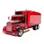 Red Glass Truck Vinyl Car Decal Sticker – Waterproof & UV-Resistant 8"