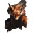 Fox Demon Vinyl Car Decal Sticker – Waterproof & UV-Resistant 8"