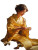 Graceful Tea Arrangement Vinyl Car Decal Sticker – Waterproof & UV-Resistant 8"