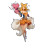 Fantasy Fox Character Vinyl Car Decal Sticker – Waterproof & UV-Resistant 8"