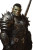 Handsome Half-Orc Warrior Vinyl Car Decal Sticker – Waterproof & UV-Resistant 8"