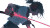 Samurai Schoolgirl Vinyl Car Decal Sticker – Waterproof & UV-Resistant 8"