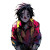 Emo Manga Clown Vinyl Car Decal Sticker – Waterproof & UV-Resistant 8"