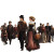 Victorian Street Scene Vinyl Car Decal Sticker – Waterproof & UV-Resistant 8"