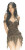 Elfin Nymph Girl Vinyl Car Decal Sticker – Waterproof & UV-Resistant 8"
