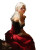 Romantic Princess Portrait Vinyl Car Decal Sticker – Waterproof & UV-Resistant 8"