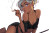Sensuo Half-Elf V2 Vinyl Car Decal Sticker – Waterproof & UV-Resistant 8"