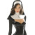 Anime Nun Portrait Vinyl Car Decal Sticker – Waterproof & UV-Resistant 8"