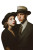 30S Couple Portrait Vinyl Car Decal Sticker – Waterproof & UV-Resistant 8"
