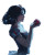 Snow White V3 Vinyl Car Decal Sticker – Waterproof & UV-Resistant 8"