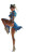 Chun-Li Kick Vinyl Car Decal Sticker – Waterproof & UV-Resistant 8"