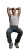 Sweating Blond Man Vinyl Car Decal Sticker – Waterproof & UV-Resistant 8"