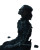 Surreal Gothic Swing Vinyl Car Decal Sticker – Waterproof & UV-Resistant 8"