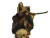 Dark Mummy Paladin Vinyl Car Decal Sticker – Waterproof & UV-Resistant 8"