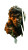 Miniature Caveman Hunting Vinyl Car Decal Sticker – Waterproof & UV-Resistant 8"