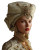 Regal Mughal Noblewoman Vinyl Car Decal Sticker – Waterproof & UV-Resistant 8"