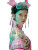 Holographic Han Girl Vinyl Car Decal Sticker – Waterproof & UV-Resistant 8"