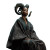 Aries African Goddess Vinyl Car Decal Sticker – Waterproof & UV-Resistant 8"