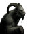 Bald Furry Monster Vinyl Car Decal Sticker – Waterproof & UV-Resistant 8"