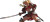 Blonde Samurai Warrior V2 Vinyl Car Decal Sticker – Waterproof & UV-Resistant 8"