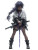 Mysterious Anime Warrior V2 Vinyl Car Decal Sticker – Waterproof & UV-Resistant 8"