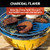 Red Round Charcoal Grill | Pilot Your Culinary Odyssey with Lippert Components Barbeque Plate
