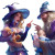 Witch Vs Wizard Vinyl Car Decal Sticker – Waterproof & UV-Resistant 8"