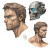 Rugged Android Male Vinyl Car Decal Sticker – Waterproof & UV-Resistant 8"